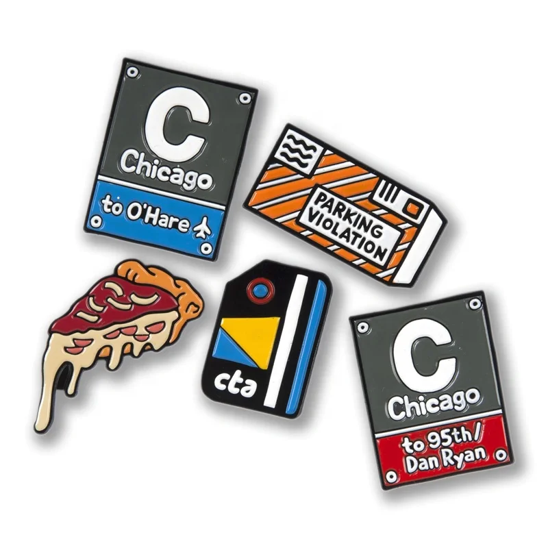 Custom Lapel Maker Design Men Factory Soft Hard Lot Collection Metal 2 Inch Fernet Enamel Pin With Backing