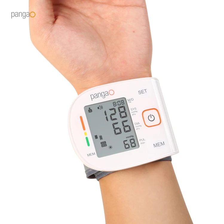 Accurately measure digital bp testing machine lcd touch screen portable talking blood pressure monitor