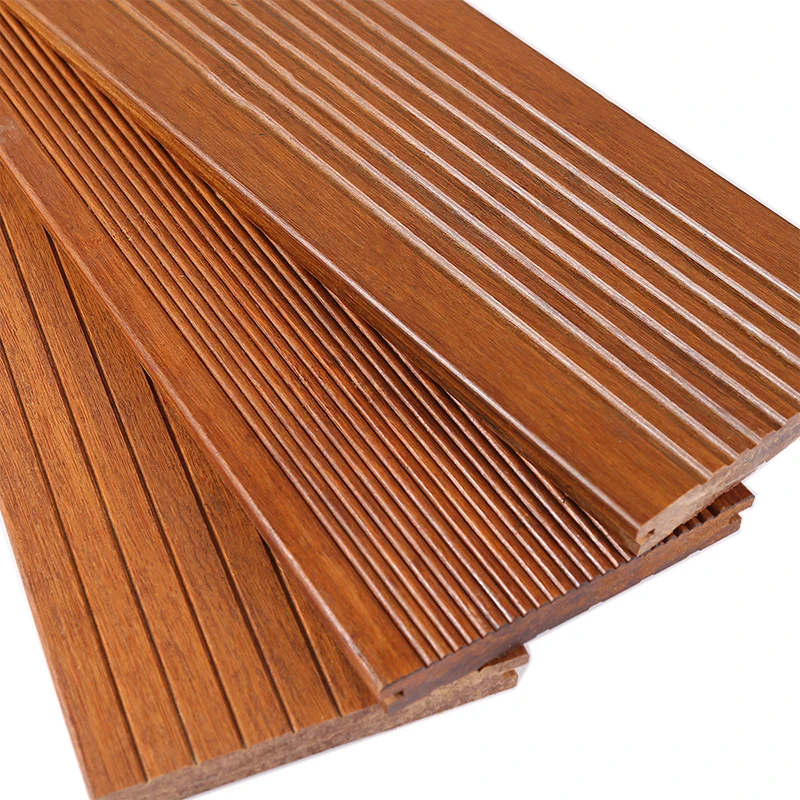 
Carbonized horizontal strand woven bamboo flooring 25mm OEM cheap bamboo board decking outdoor 