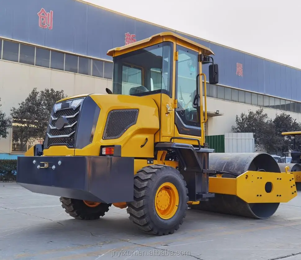 Road Roller 6000KG Diesel Vibratory Mini Road Roller Compactor