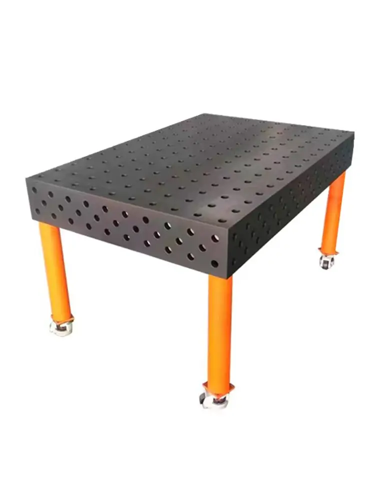 Cast steel iron welding table 3D 2D Top Quality Reusable fixture rotating Welding Table