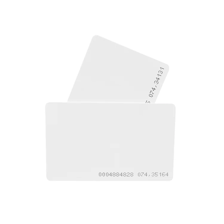 ISO ID Chip 85.5x54x1.8mm Clamshell card Mango 125KHz RFID Card