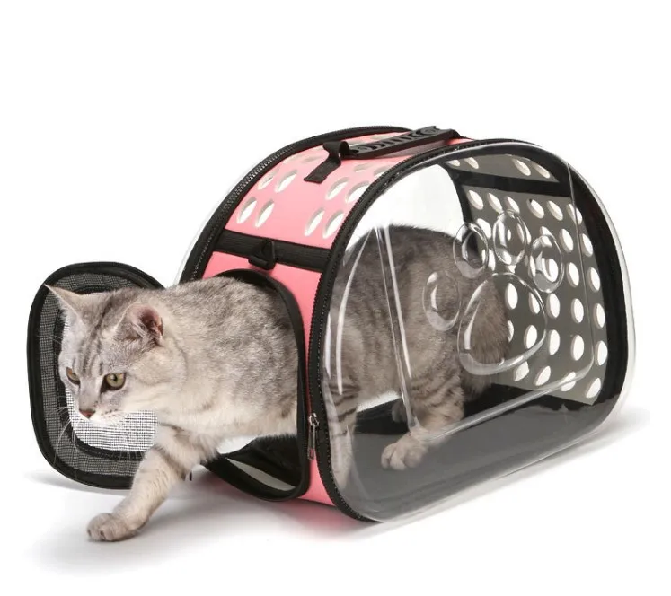 Portable and Breathable Pet Bag Carrier Dog Shoulder Travel Bag