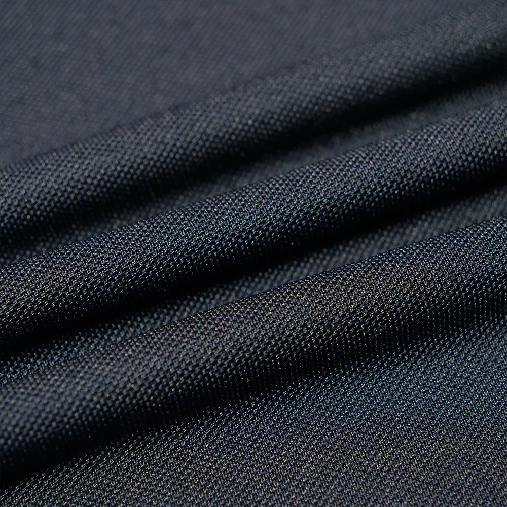 Wingtex Wrinkle Resistant Soft Pique Interlock Polo Shirt Fabric Custom