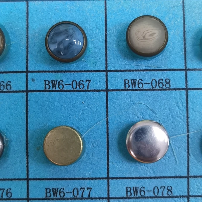 
Custom logo cloth clothing 17MM embossed vintage brass silver denim jeans buttons and rivets for garment 