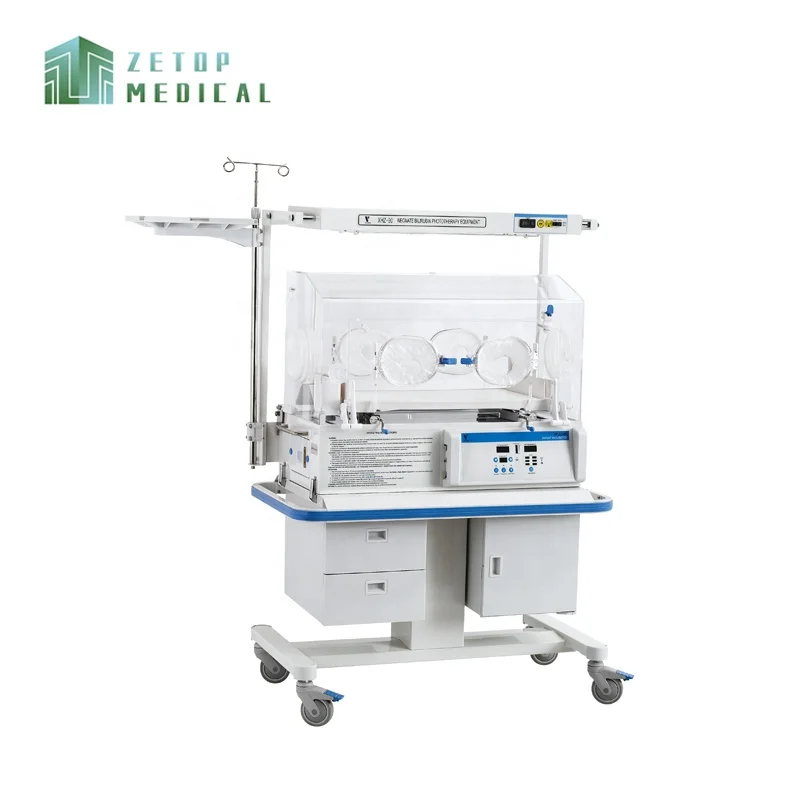 Hospital Device Natural Air Flow Humidity Medical Incubator Bed for Infant