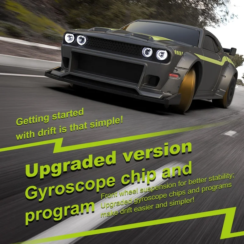 Turbo Racing 1:76  C65 Drift RC Car With Gyro Radio Full Proportional Remote Control Toys RTR Kit For Kids and Adults