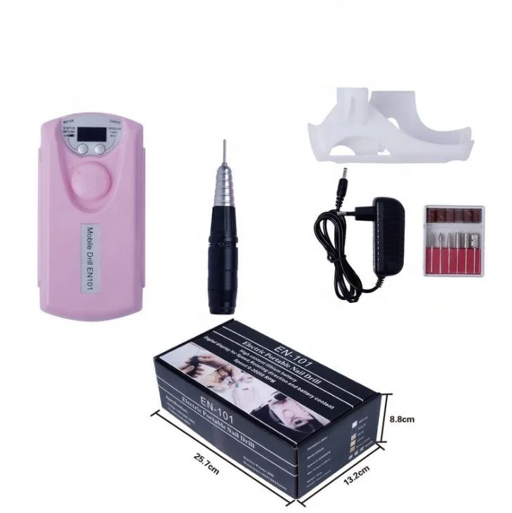 
Professional Electric Nail Drill Machine 30000RPM Nail Art Manicure Machine Gel Polisher Nail File 