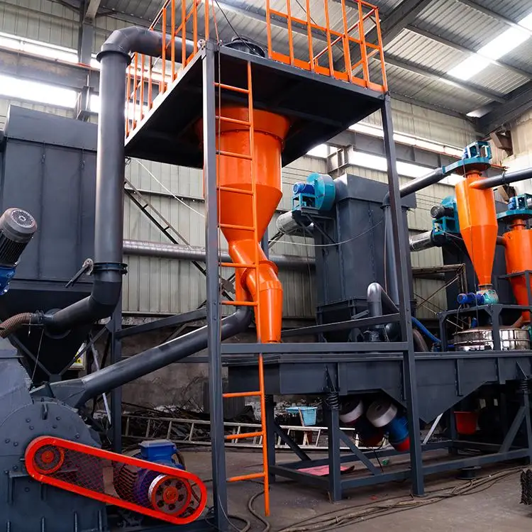 Full Auto Li Ion Battery Recycling Machine 500 Kg/h Ev Car Lithium Ion Battery Recycling Plant Car Battery Recycling Line