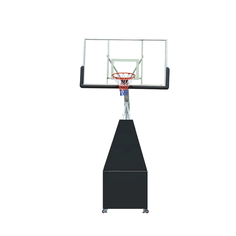 Mdunk Professional size adjustable basketball hoop with temper glass