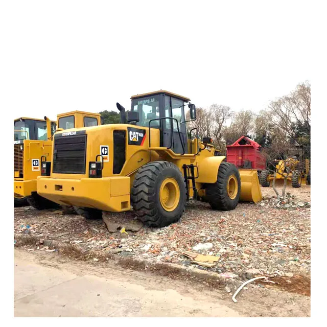 Недорогой Подержанный оригинальный фронтальный погрузчик Cat 966H CAT 966 950F