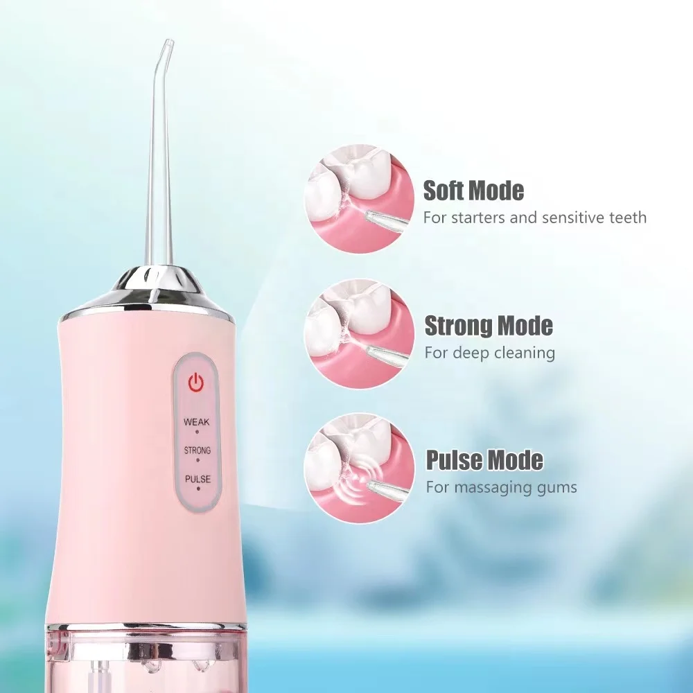 Best Selling Rechargeable Ipx7 Waterproof Oral Irrigator Power Waterpick Dental Water Jet Flosser For Teeth Cleaning