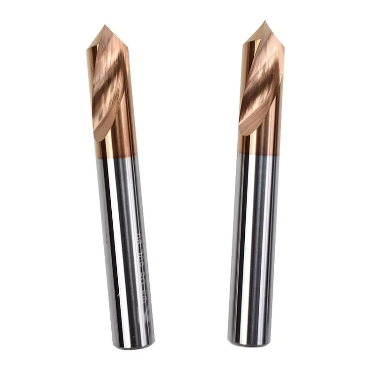 Chamfer Milling Cutter Fixed Point Centering Drill 90 60 120 Degree Positioning Drill Chamfering Endmills