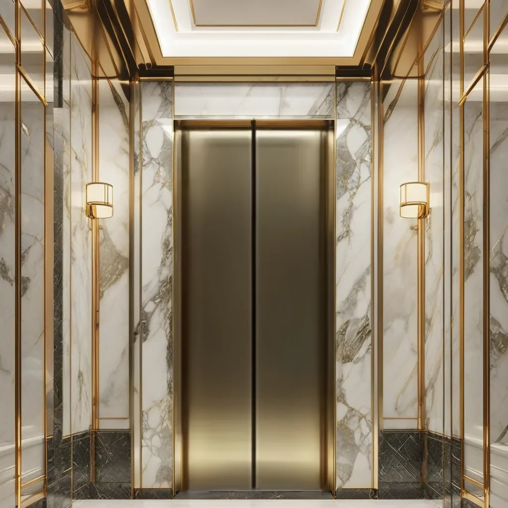 Custom Commercial Elevator Office Building Passenger Traction Elevator