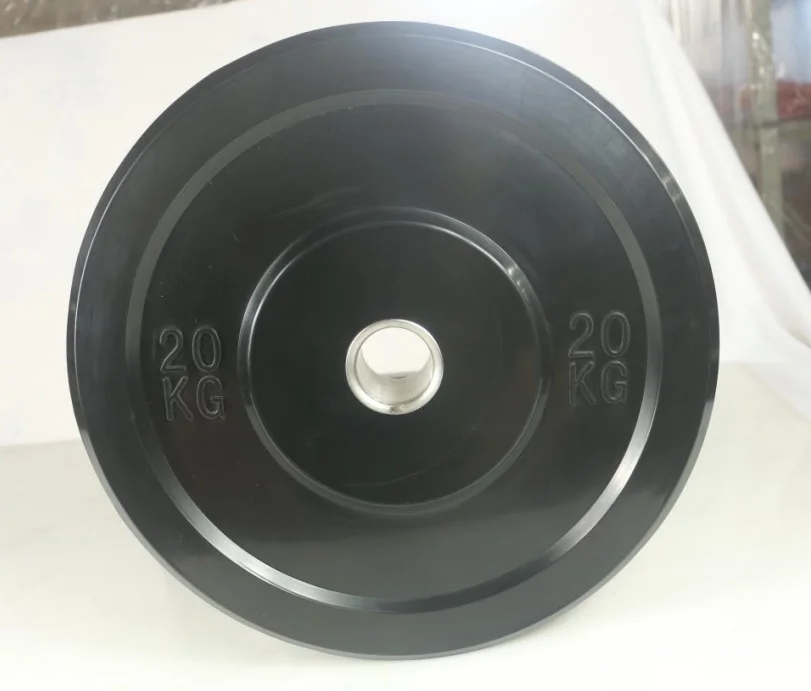 High Quality Rubber Bumper Weightlifting Plate For Gym Training