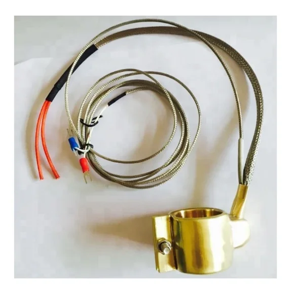 VSEC Industrial Heating element thermocouple 35*45 Electric Extruder flat brass Band Heater