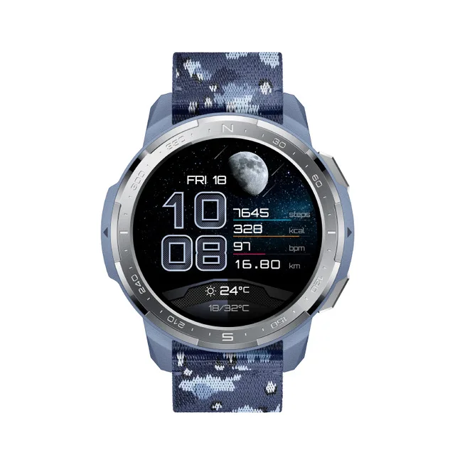 Honor Watch GS Pro Global Version Smart Watch 1.39' ScreenSpO2 Heart Rate Monitoring Call 5ATM Sports Watch