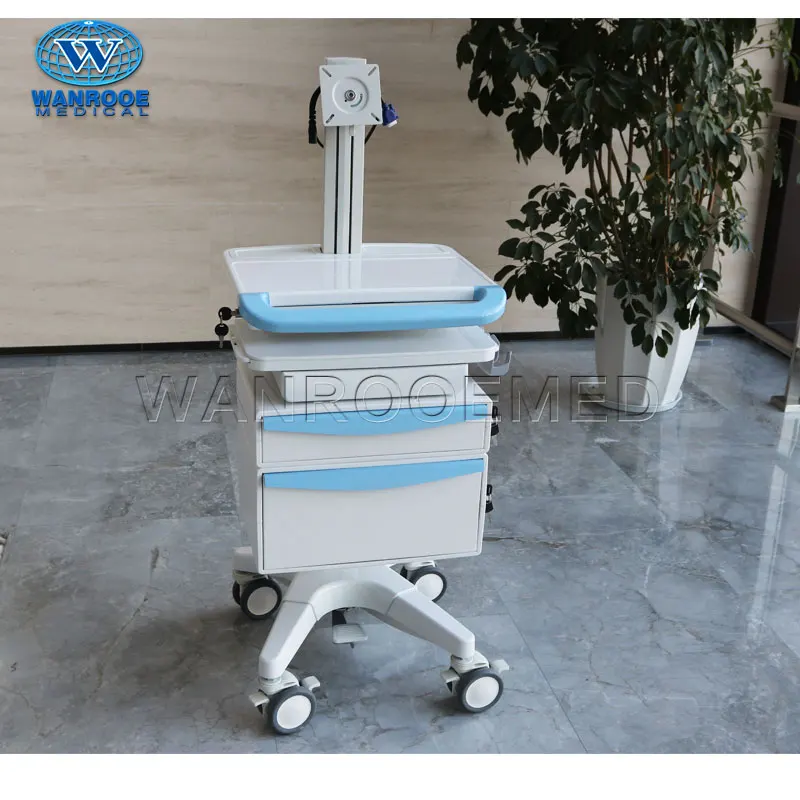 BWT-001N1 Hospital Equipment Computer All-in-one Drug Linen Trolley Cart for Sale