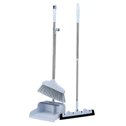 
China Manufacturer Wholesale Easy-harvest Household Sweeping Broom And Dustpan Set 