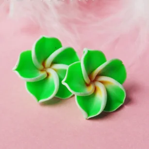 
Ceramic Soft Polymer Clay Egg Flowers Jewelry DIY Accessory 