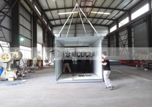 20 FT mobile prefab storage modern foldable container tiny house