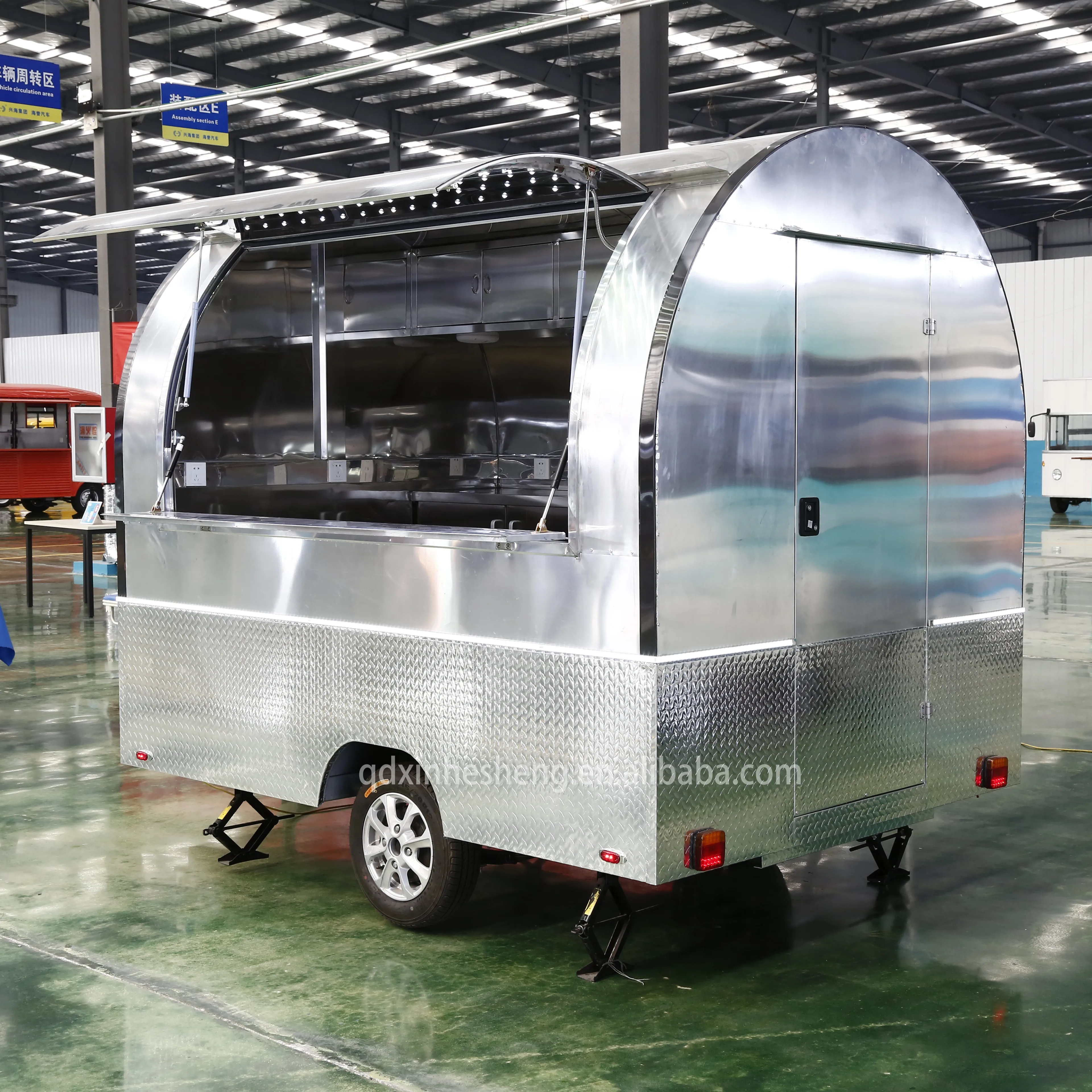 Affordable  Food Trailers United States Standards Mobile Food Carts Trailers