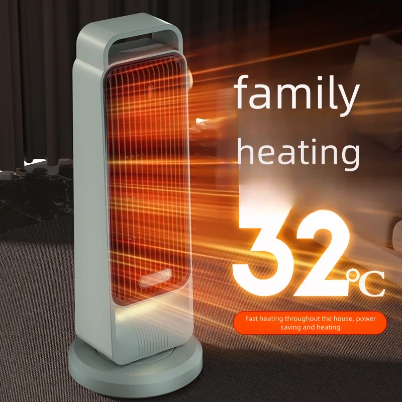 Upgrade New Winter Heating PTC 2000W Air Cooling Portable Tower Home Heater Electric Room Heater Fan