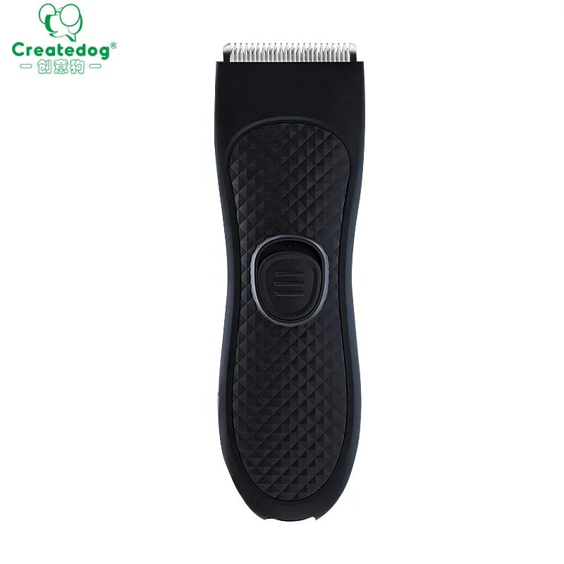  Groin Hair Trimmer Male Hygiene Ball Shaver Safe Replaceable Ceramic Blade Head cuts smoothly to prevent the