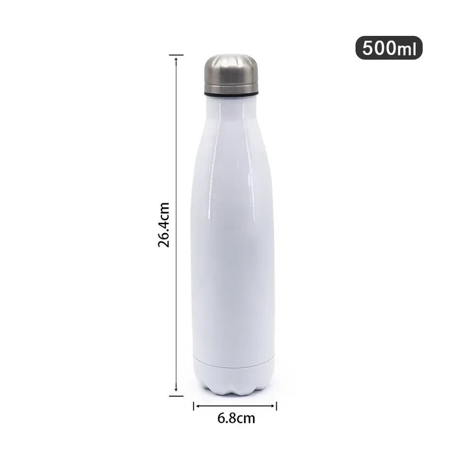 Wholesale Price Stainless Steel Double Walled Shaped Water Bottle Recycle Travel Mug Cup Vacuum Flask