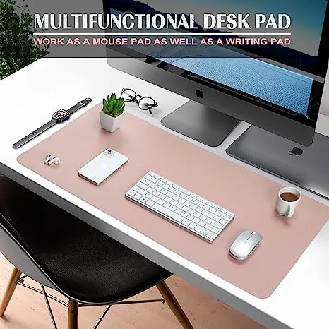 Onequan Waterproof Non Slip Large Desk Mat Keyboard and Desktop Mouse Pad