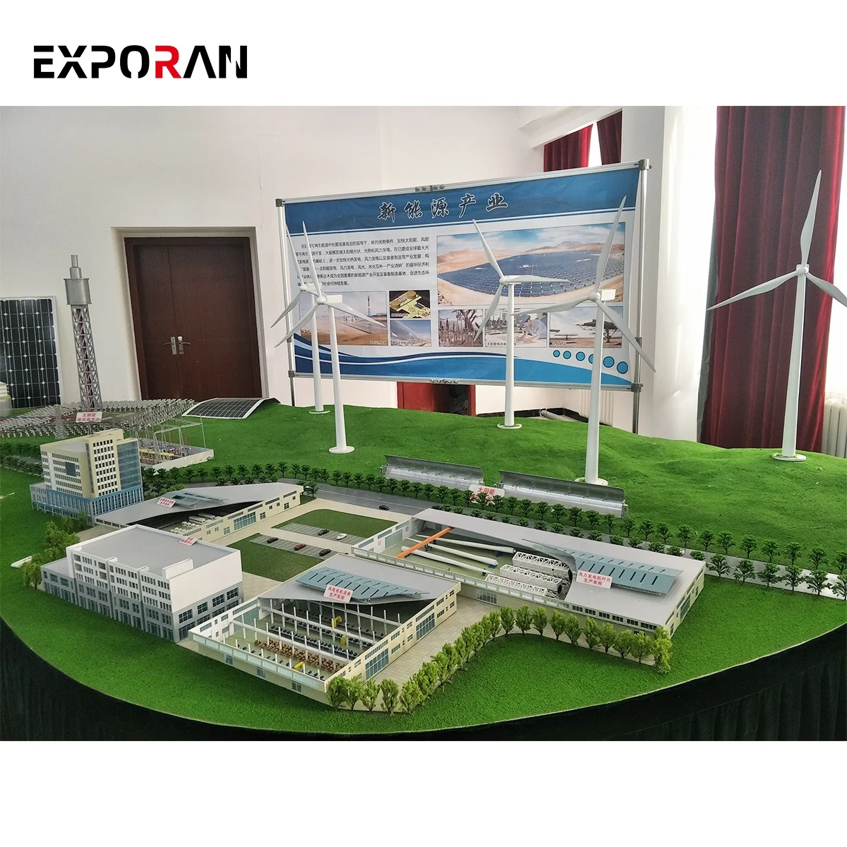 Промышленная раскладка зданий масштабная модель/Промышленный причал от maniature/промышленная Миниатюрная модель