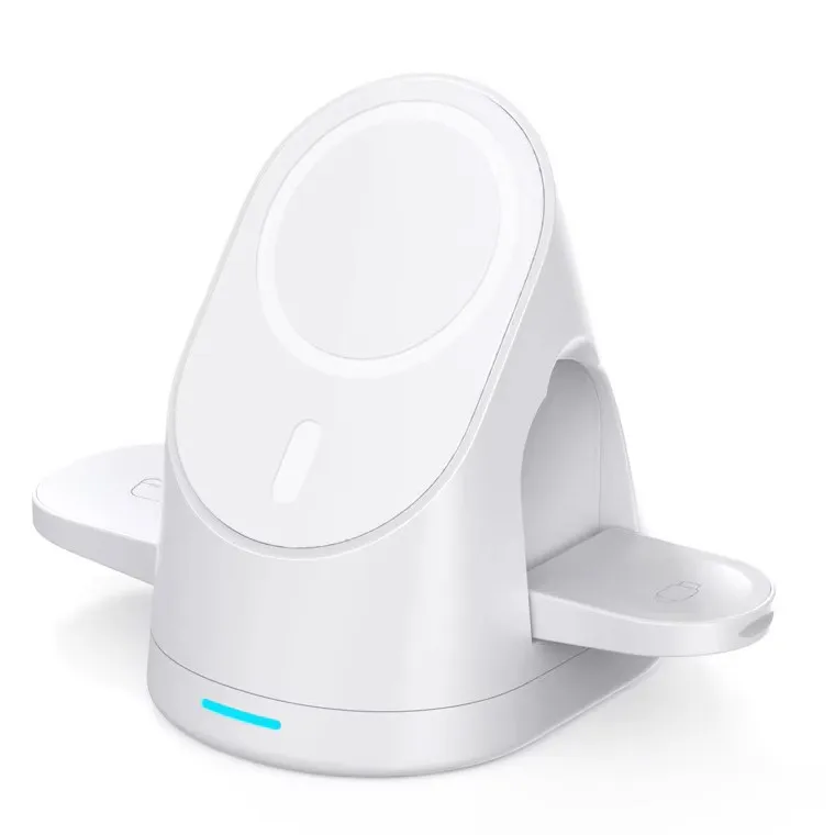 qi2 3 in 1 wireless charger Magnetic suction 15w smartwatch earphone iphone phone Wireless Charger for smartphone