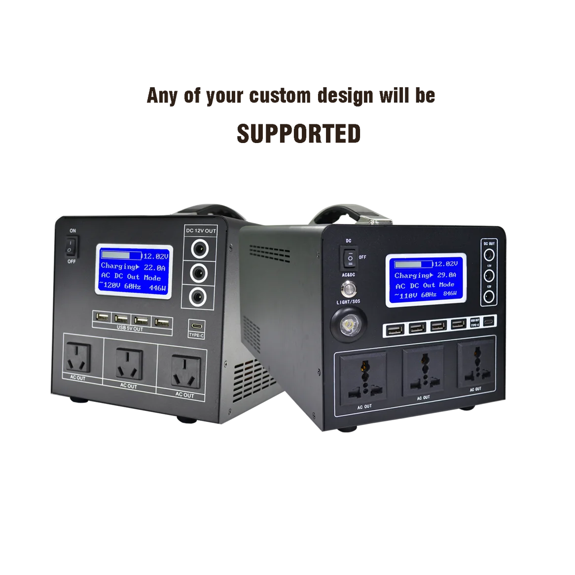 off grid solar power system 100W Panel 65AH Battery 500W Inverter Solar System for Home Lighting TV Computer Fan