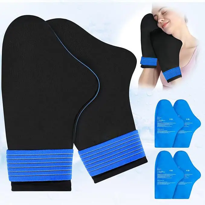 Rheumatoid Carpal Tunnel Pain Relief Ice Pack Custom Microwavable Hot Cold Therapy Anti Arthritis Gloves