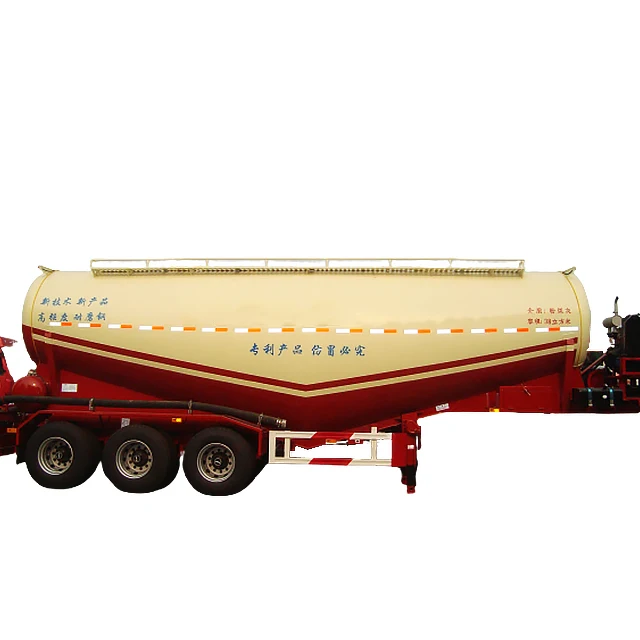 Vehicle Master 3/4/5 axles 35-70T bulk cement tanker semi trailer