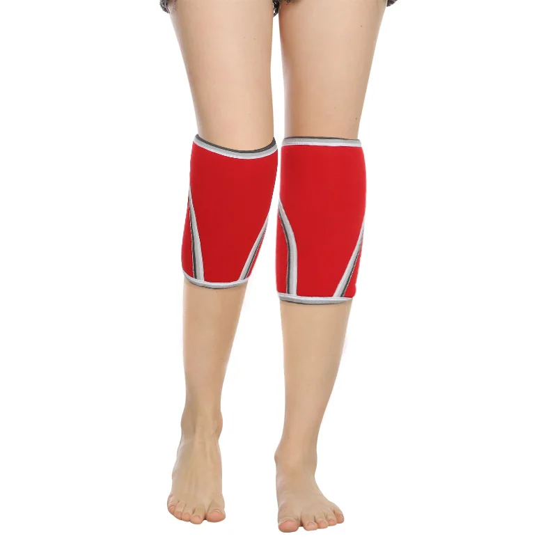 Knee Sleeves for Weightlifting Cross Training 7mm Neoprene Sleeve for the Best Squats by Nordic Lifting