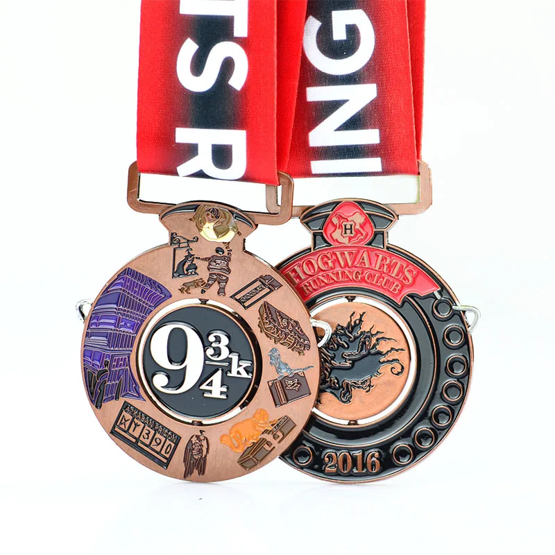 China Crafts Artigifts Manufacturer Wholesale No Minimum Order Custom Metal Enamel Award Gift Sport Trophies And Medal