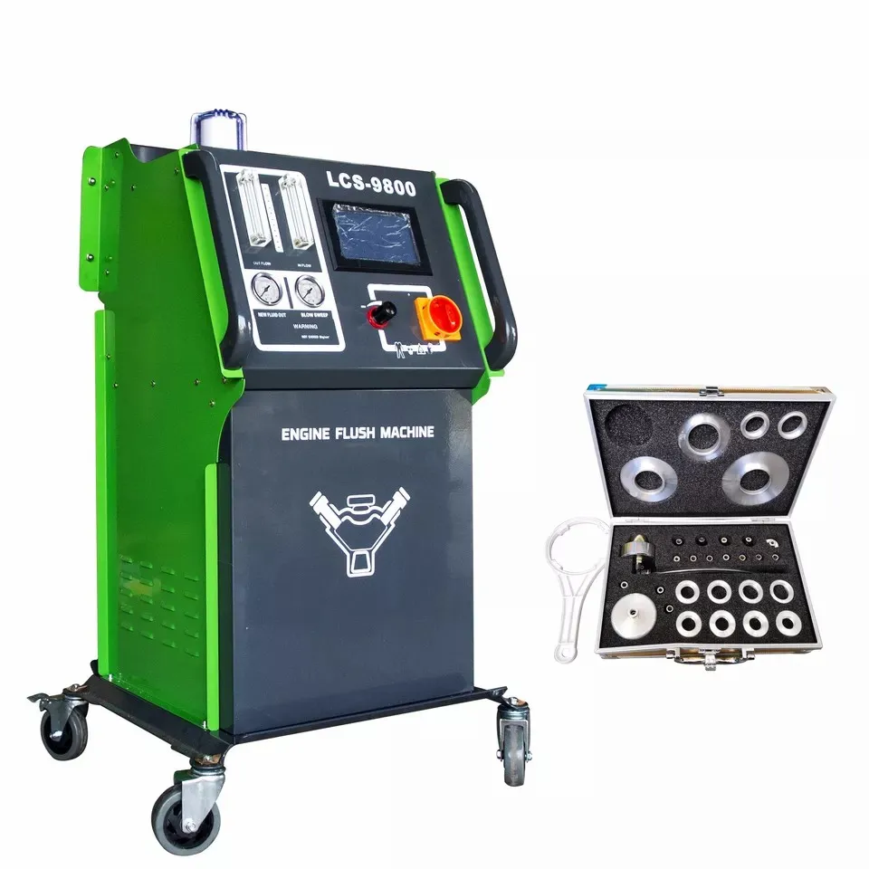 LCS-9800 Engine lubrication fluid flushing machine Automobile lubrication system cleaning machine Lubricating oil changer
