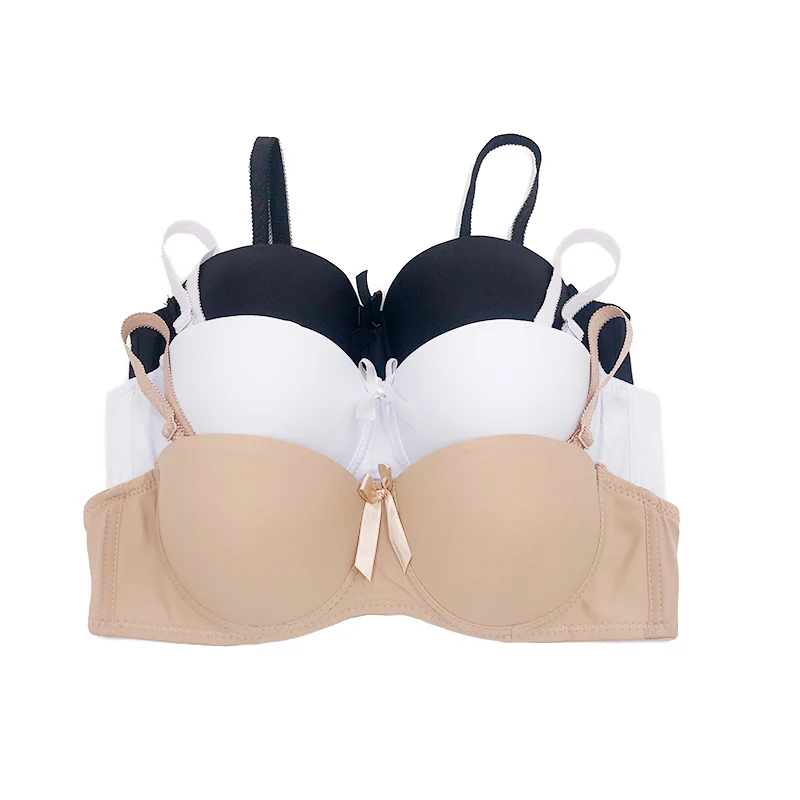 2022 New Arrivals Women Double Padded Brassiere Classic Sostenes Underwire Push Up Bra