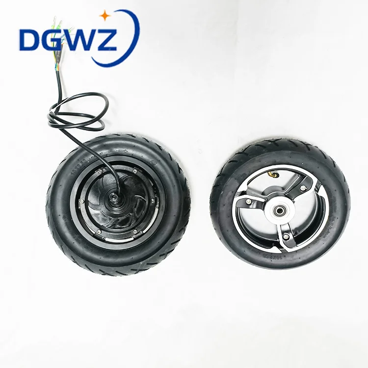 Dgwz по индивидуальному заказу 10 дюймов 36V48V 500W 800W бесщеточный Электрический велосипед Скутер с шин