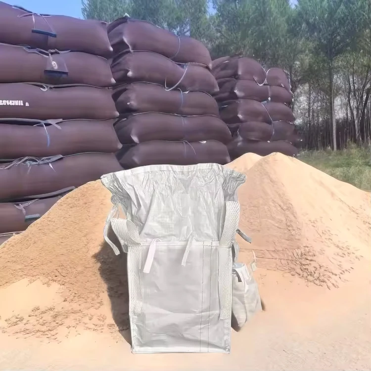 1000kg 1200kg 1500kg 2000kg 1 ton 2 tons jumbo bag dimension bean bag fibc jumbo bulk big bag for Chromium Vanadium Titanium