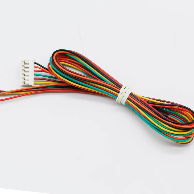Engine Wire Harness Custom Wiring Harness Round Cable with Molex 502351-0600 6 Pin Wire-to-Board Receptacle Connectors