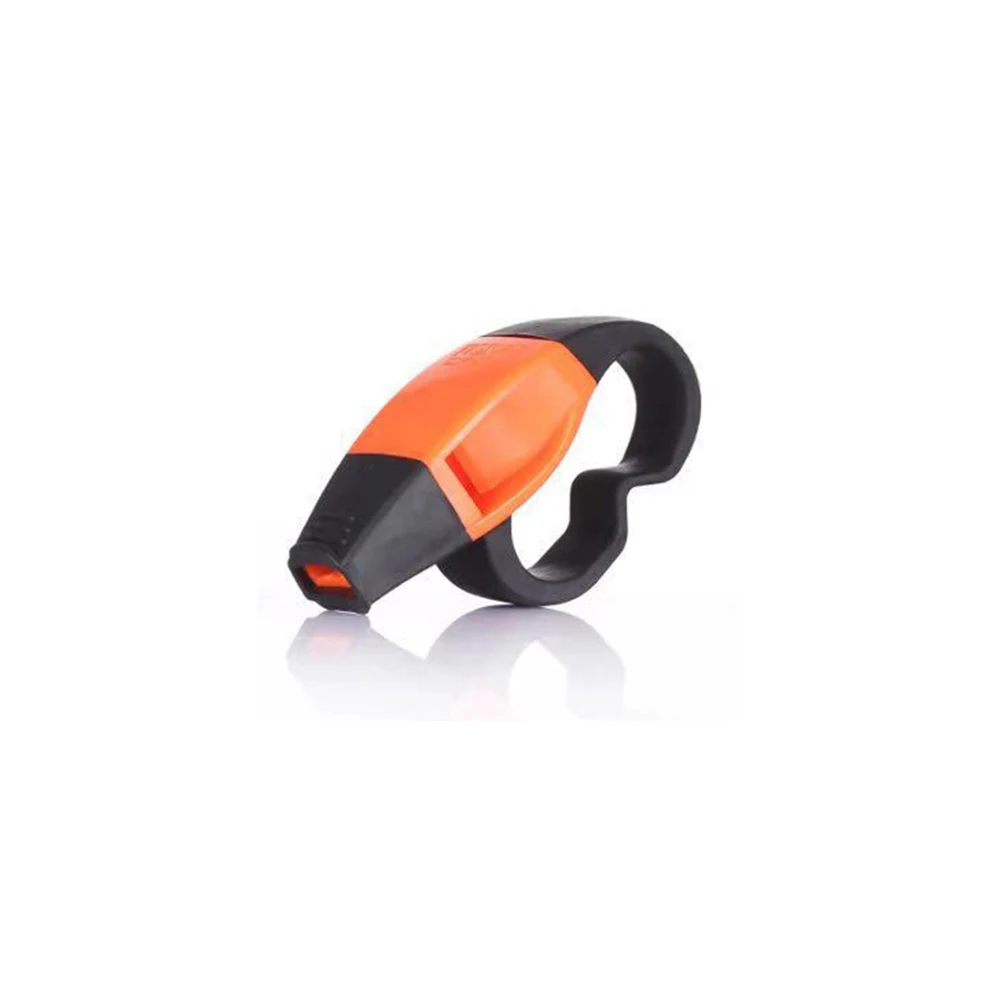 ABS Finger Grip Referee Whistles Football Basketball Sports Survival Big Sound Whistle Sports Accessories Wholesale