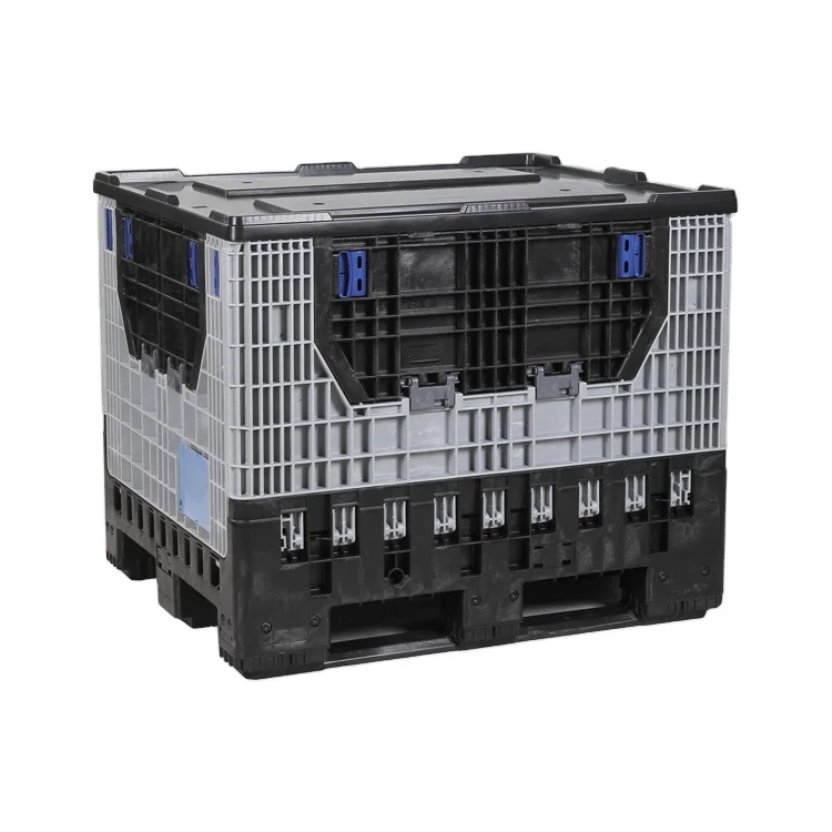 Высокое качество HDPE коробка для хранения большой емкости и складные пластиковые контейнеры