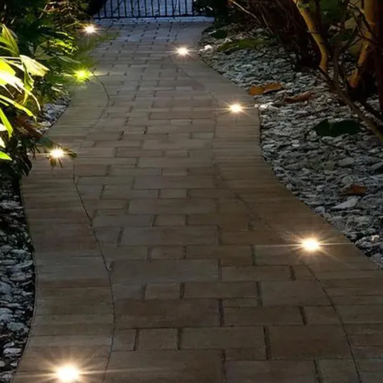 IP67  DC12V garden outside inground Graphite Brass Recessed Underground Lights