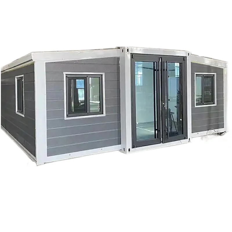 Customized Extended luxury prefabricated expandable Foldable container house prefab bolt tiny house Forest Home