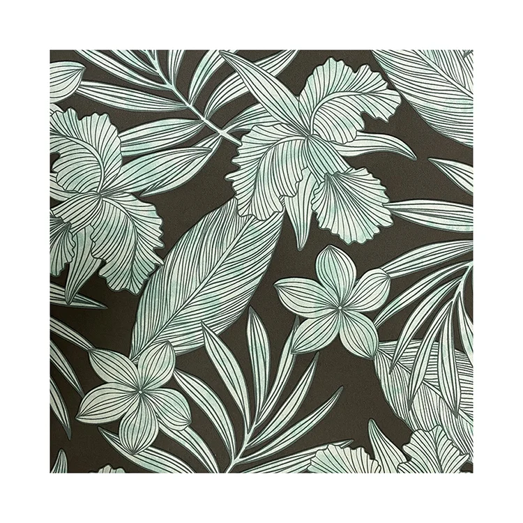 
New listing printed polyester fabric with waterproof for garment 