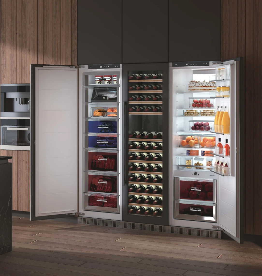 Household Appliance Defrosting Compressor French Glass Door OEM Stainless Steel Refrigerator Fridge Cooler For Wine