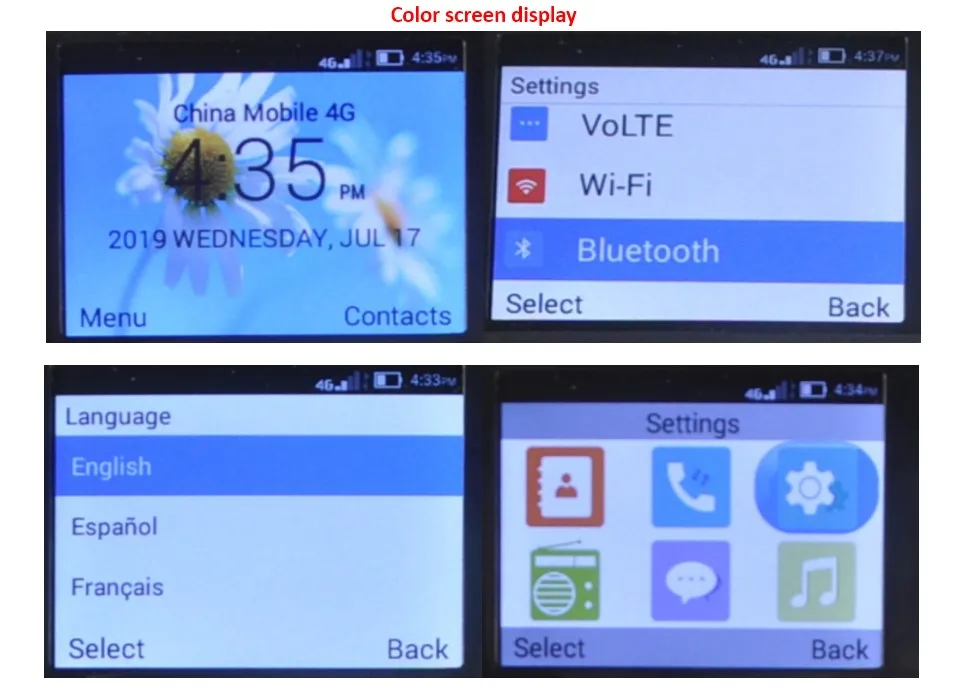 4G VoLTE Fixed Wireless Phone Telephone 6688 with Detachable Antenna/WiFI Hotspot