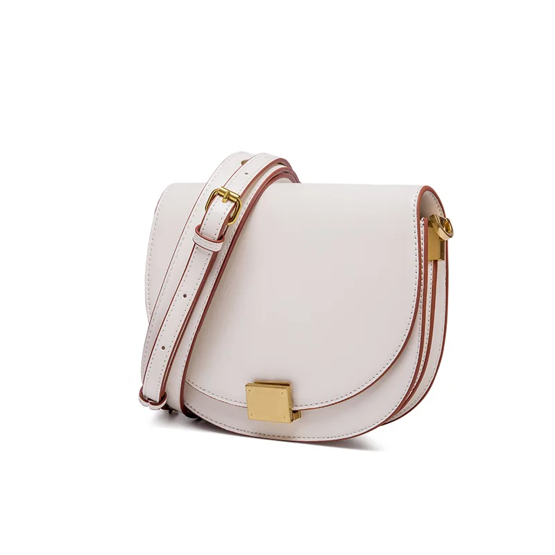 2020 new fashion casual saddle bags leather wide strap shoulder crossbody ladies bags 2020 custom pu sling bags for women girls